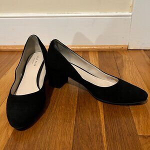 Cole Haan Claudine round toe suede pump - size 7.5